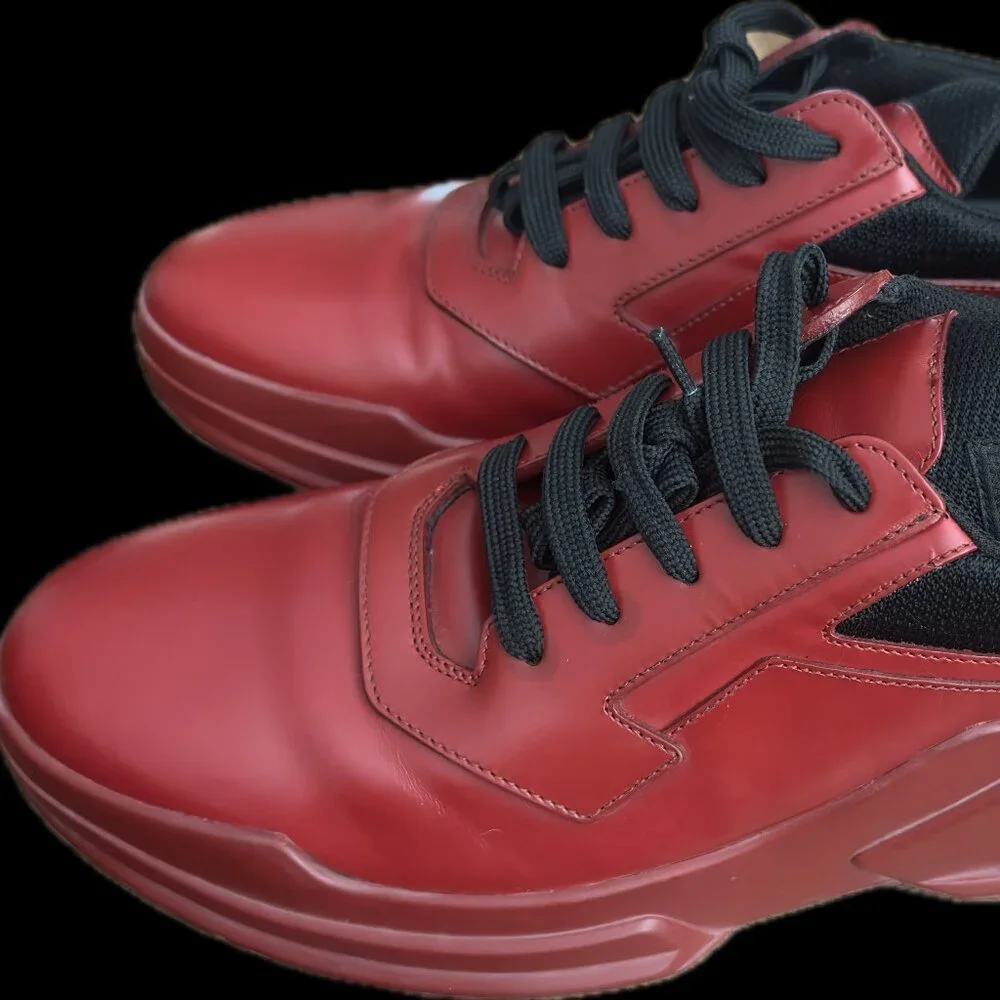 PRADA Leather POLARIUS Sneakers -( #43/#8) - Picture 6 of 13